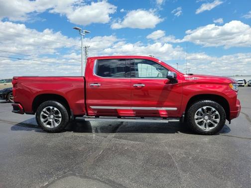 Radiant Red 2025 Chevrolet Silverado 1500 HIGH COUNTRY