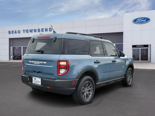 AZURE GRAY METALLIC TRI-COA 2024 Ford Bronco Sport BIG BEND