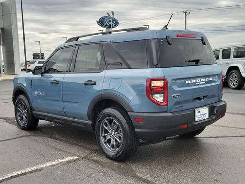 AZURE GRAY METALLIC TRI-COA 2024 Ford Bronco Sport BIG BEND
