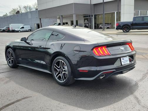 Shadow Black 2021 Ford Mustang EcoBoost