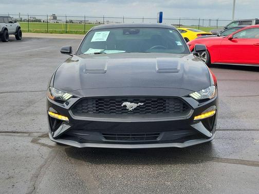 Shadow Black 2021 Ford Mustang EcoBoost