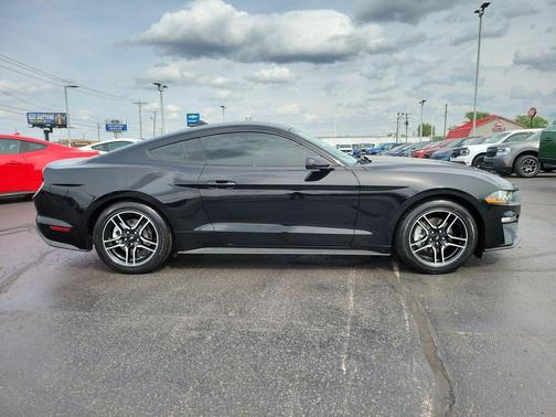 Shadow Black 2021 Ford Mustang EcoBoost