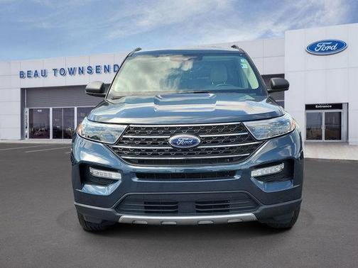 STONE BLUE METALLIC 2023 Ford Explorer XLT