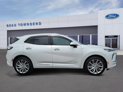 White Frost Tri-Coat 2025 Buick Envision AVENIR