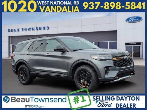 Gray Metallic 2026 Ford Explorer Tremor