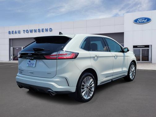 STAR WHITE 2022 Ford Edge TITANIUM