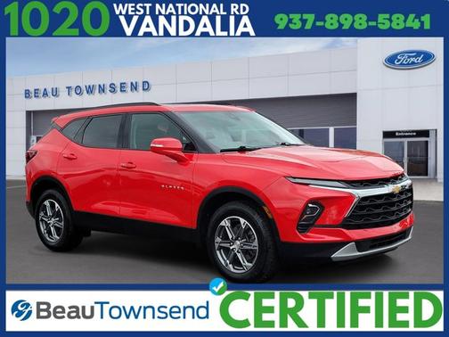 Red Hot 2023 Chevrolet Blazer LT W/3LT