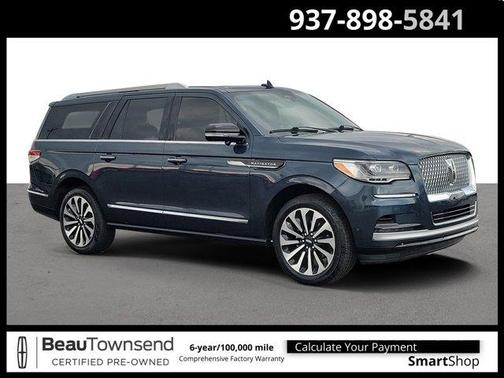 Blue Metallic 2022 Lincoln Navigator L Reserve