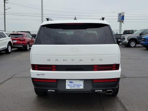 White 2025 Hyundai SANTA FE SEL