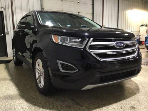 Shadow Black 2017 Ford Edge SEL