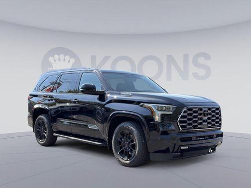 Midnight Black Metallic 2026 Toyota Sequoia Platinum