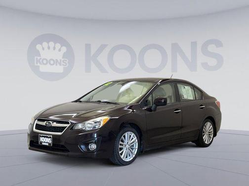 Deep Cherry Pearl 2012 Subaru Impreza 2.0i Limited