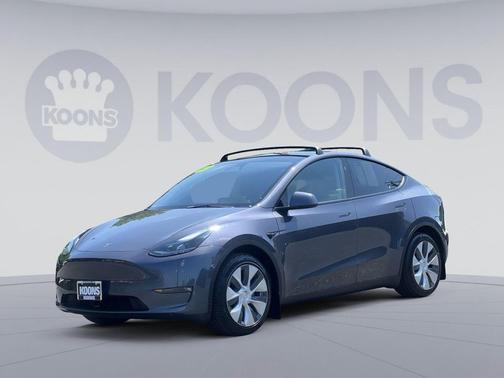 Gray 2023 Tesla Model Y Long Range Dual Motor All-Wheel Drive