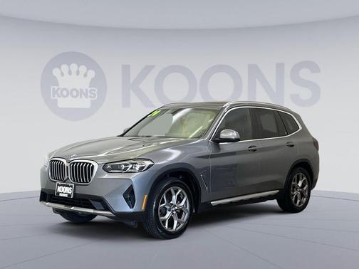 Skyscraper Grey Metallic 2024 BMW X3 xDrive30i