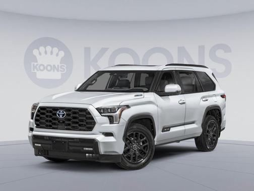 Wind Chill Pearl 2024 Toyota Sequoia Platinum
