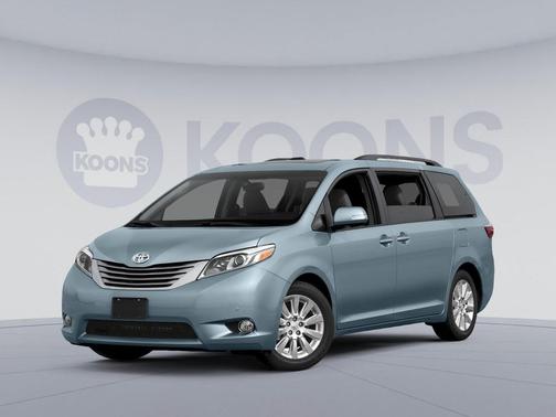 Shoreline Mist 2015 Toyota Sienna XLE Premium