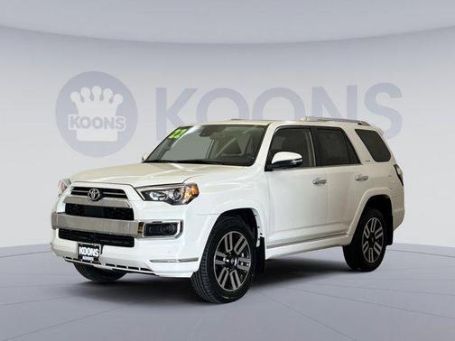 Blizzard Pearl 2022 Toyota 4Runner Limited