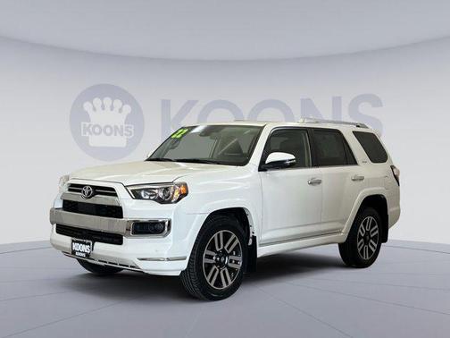 Blizzard Pearl 2022 Toyota 4Runner Limited