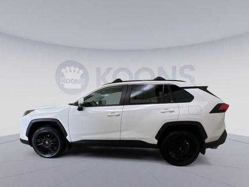 Super White 2021 Toyota RAV4 LE