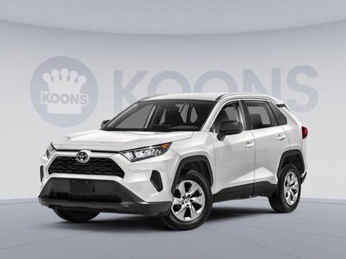 Super White 2021 Toyota RAV4 LE