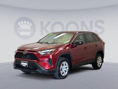 Ruby Flare Pearl 2024 Toyota RAV4 LE