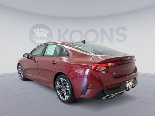 Passion Red 2022 Kia K5 EX