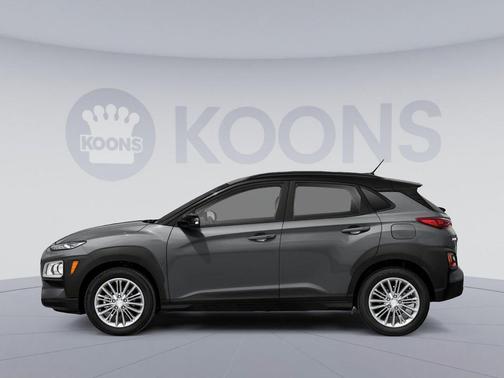 Sonic Silver w/Black Roof 2018 Hyundai KONA SEL