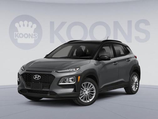 Sonic Silver w/Black Roof 2018 Hyundai KONA SEL