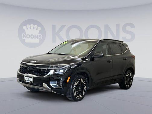 Fusion Black 2024 Kia Seltos SX Turbo