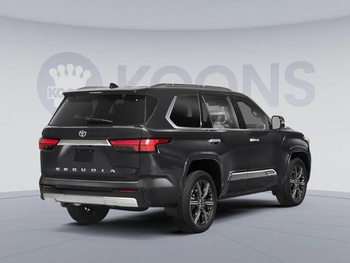 Midnight Black Metallic 2026 Toyota Sequoia Capstone