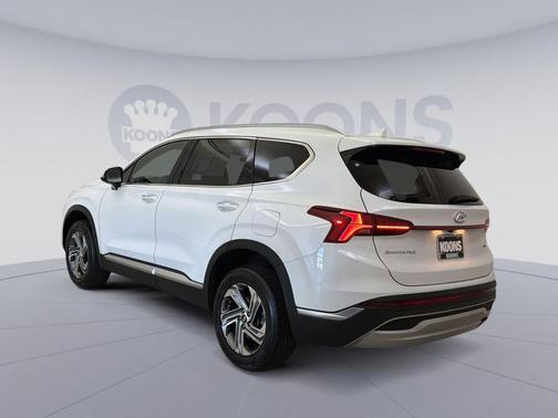 Quartz White 2021 Hyundai SANTA FE SEL 2.4