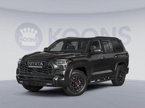 Midnight Black Metallic 2026 Toyota Sequoia TRD Pro