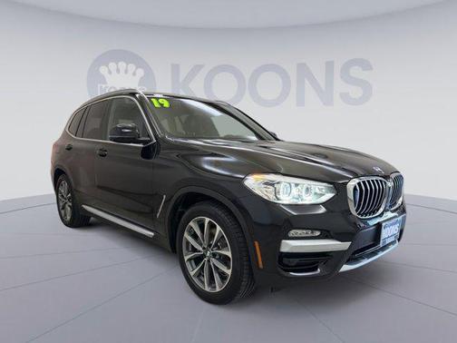 Jet Black 2019 BMW X3 xDrive30i