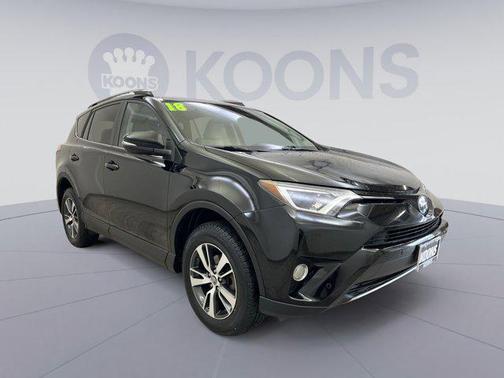 Black 2018 Toyota RAV4 XLE