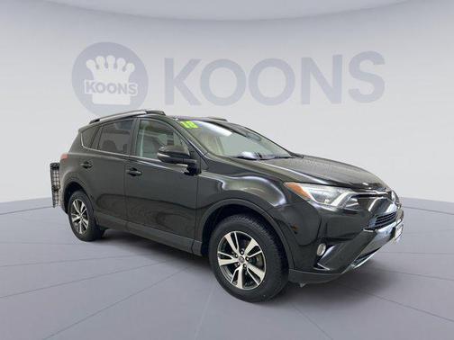 Black 2018 Toyota RAV4 XLE