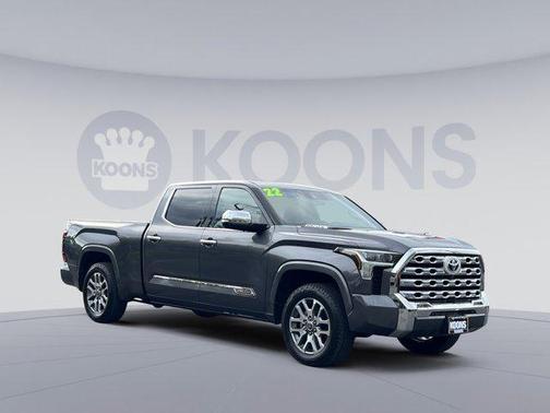 Magnetic Gray Metallic 2022 Toyota Tundra Hybrid 1794 Edition
