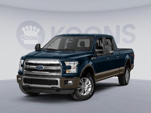 Blue Flame Metallic 2015 Ford F-150 Lariat