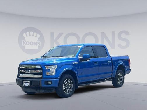 Blue Flame Metallic 2015 Ford F-150 Lariat