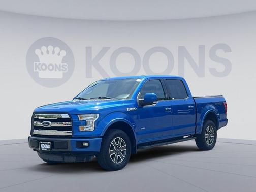 Blue Flame Metallic 2015 Ford F-150 Lariat
