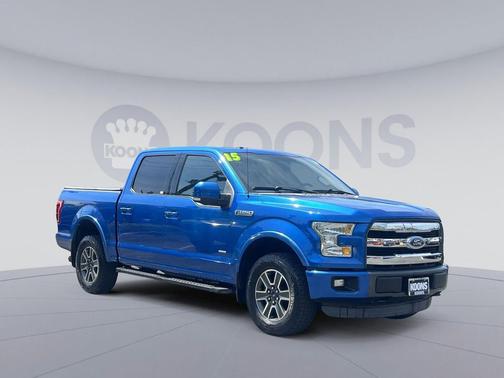 Blue Flame Metallic 2015 Ford F-150 Lariat