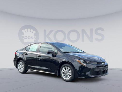 Midnight Black Metallic 2026 Toyota Corolla LE