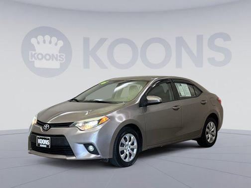 Brown Sugar Metallic 2016 Toyota Corolla LE