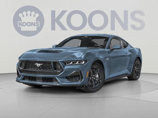 Vapor Blue Metallic 2024 Ford Mustang GT Premium