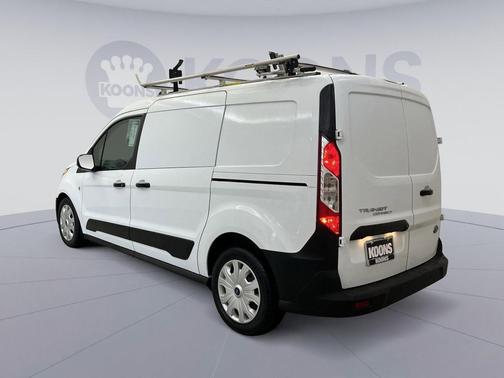 Frozen White 2020 Ford Transit Connect XL Cargo Van