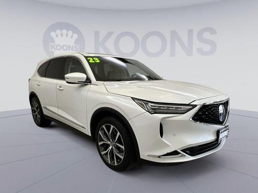Platinum White Pearl 2023 Acura MDX Technology Package