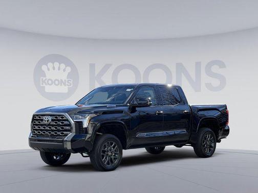 Midnight Black Metallic 2026 Toyota Tundra Hybrid Platinum