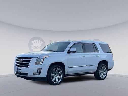 Crystal White Tricoat 2020 Cadillac Escalade Premium Luxury