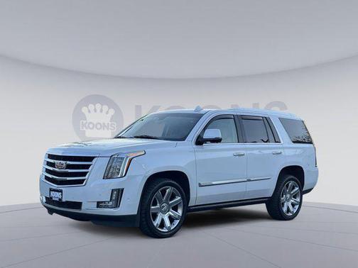 Crystal White Tricoat 2020 Cadillac Escalade Premium Luxury