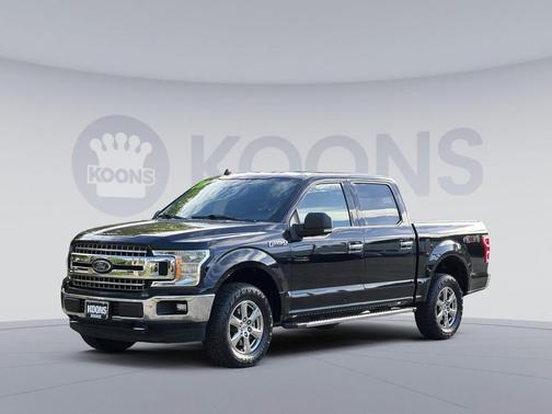Agate Black Metallic 2020 Ford F-150 XLT