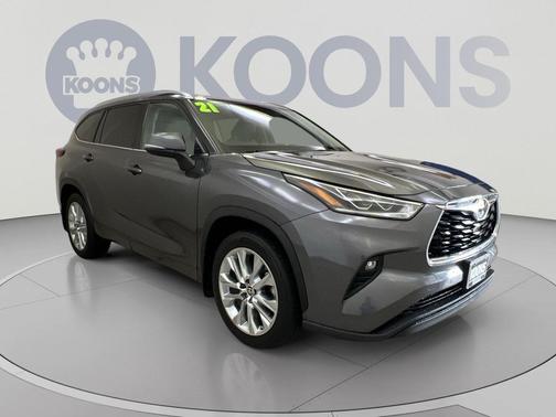 Magnetic Gray Metallic 2021 Toyota Highlander Limited